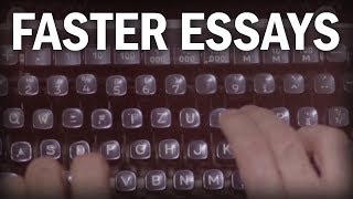 How to Write Essays and Research Papers More Quickly [upl. by Delinda]