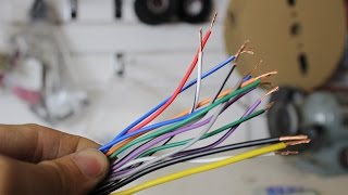 Wiring harness colours explained for a stereo The 12Volters [upl. by Barmen]