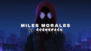 4K 60fps Miles Morales ITSV Scenepack [upl. by Namreh]