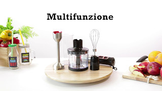 SET FRULLATORE A IMMERSIONE 3 IN 1 [upl. by Mcintyre218]