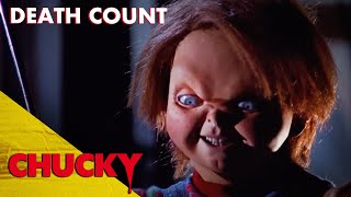 Childs Play 3 Death Count  Chucky Official [upl. by Nivlam]