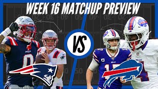 New England Patriots vs Buffalo Bills  Week 16 Preview [upl. by Barthold270]