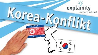 KoreaKonflikt einfach erklärt explainity® Erklärvideo [upl. by Celle]