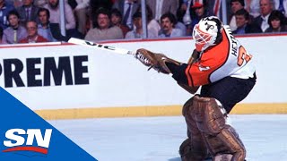 Ron Hextall Scores The First Ever Goalie Goal  This Day In Hockey History [upl. by Sidky]