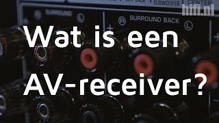 Versterkers 2 Wat is een AVreceiver [upl. by Wira]