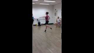 Travelling Turns Ballet class tutorial intermediate [upl. by Dorwin]