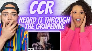 ONE OF OUR FAVORITE BANDS FIRST TIME HEARING CCR  Heard It Through The Grapevine REACTION [upl. by Ramled]