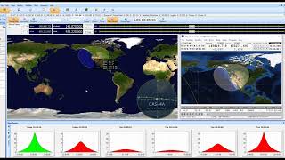 Working linear SSB satellites on the Icom IC9700 ham radio [upl. by Fusuy91]