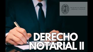 2024 08 16  Derecho Notarial II Virtual [upl. by Schilt284]