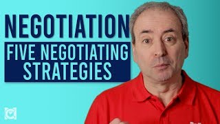 Five Basic Negotiating Strategies  Key Concepts in Negotiation [upl. by Shugart]