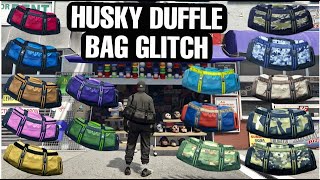 GTAHOW TO GET THE DUFFLE BAG HUSKY JOBS [upl. by Etnuaed539]