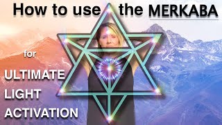 Sacred Geometry All About the Merkaba and How to use it in Meditation  ULTIMATE LIGHT ACTIVATION [upl. by Ave]