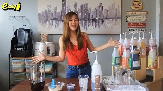 How to make Okinawa Milk Tea  EASYBRAND [upl. by Kath]