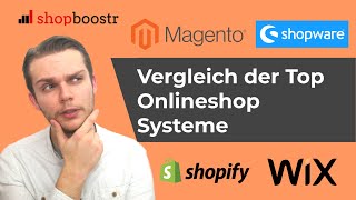 Onlineshop Software 10 besten Systeme für ECommerce Händler in 2025 [upl. by Mazman166]