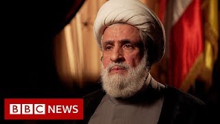 Hezbollah deputy leader Naim Qassem Interview  BBC News [upl. by Francine]