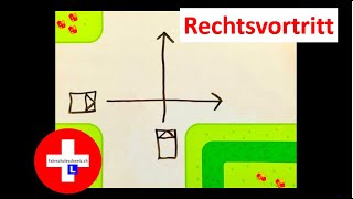 Rechtsvortritt by Fahrschule Schweiz [upl. by Aseneg]