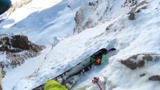 Ian McIntosh Skis the “Y” Couloir in La Grave France Behind the Line Season 7 Episode 1 [upl. by Baerman]