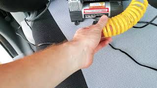 Harbor Freight Pittsburgh tire inflator review  my opinion [upl. by Aihsekan]