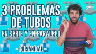 FLUIDOS parte 3 PROBLEMAS  Biofísica CBC  Física En Segundos por Aníbal [upl. by Aleacem]