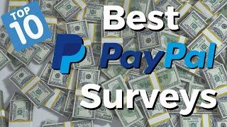 10 Best Legit Survey Sites That Pay Through PayPal Start Earning Today [upl. by Gazzo380]