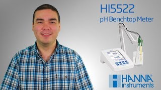 How to Use the Hanna HI5522 Laboratory Benchtop pH Meter [upl. by Lidda387]