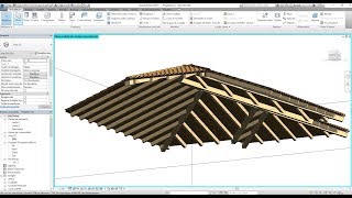 Revit  Orditura in legno [upl. by Hanleigh859]