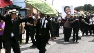 You better second line Jazz funeral in New Orleans for Juanita Brooks [upl. by Eniamat]