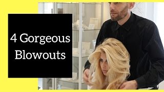 Gorgeous Blowout Hairstyles  TheSalonGuy [upl. by Leirbaj]