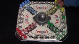 How To Play Original TROUBLE Board Game [upl. by Miehar]