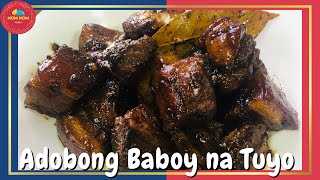 Adobong Baboy na Tuyo Dried Pork Adobo [upl. by Eillil]