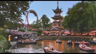 Copenhagen Denmark Tivoli Gardens  Rick Steves’ Europe Travel Guide  Travel Bite [upl. by Ennayllek]