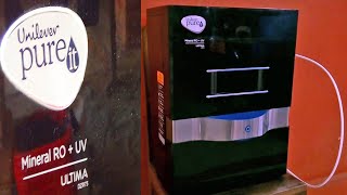 Unilever Pureit Ultima Mineral ROUV  Pureit Smart Water Purifier Installation  How it works [upl. by Anwahsar]