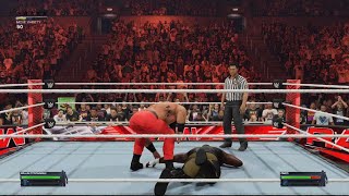 Braun Strowman vs Omos [upl. by Hacissej380]