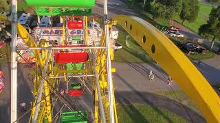 Sky Wheel  SOKY Fair 2019 Miller Spectacular Shows OnRide [upl. by Yorick]