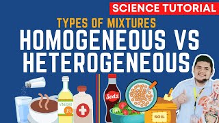 HOMOGENEOUS AND HETEROGENEOUS MIXTURE I GRADE 7 SCIENCE WEEK 3 [upl. by Inuat920]