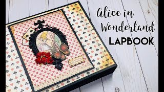 Alice in Wonderland Lapbook Album [upl. by Suchta]