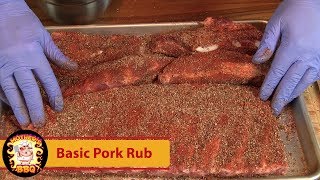 Basic Pork Rub  Spare Rib Rub Recipe [upl. by Asta]