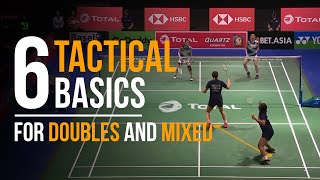 Badminton Tactics Basic Strategies for Doubles and Mixeddoubles  with Gronya Somerville [upl. by Acimak172]