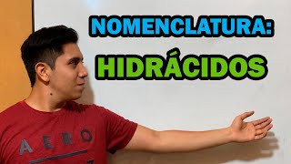 HIDRÁCIDOS Nomenclatura STOCK IUPAC Y TRADICIONAL [upl. by Nosreme815]