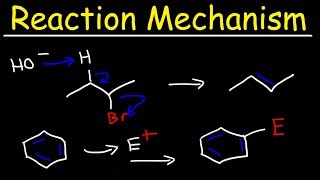 Organic Chemistry  Reaction Mechanisms  Addition Elimination Substitution amp Rearrangement [upl. by Kilam]