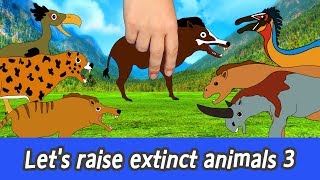 EN Lets raise extinct animals 3 Cenozoic animals animation learn animals namesㅣCoCosToy [upl. by Selrhc]