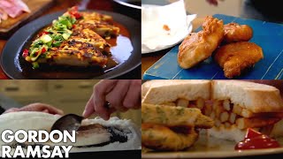 5 Delicious Fish Recipes With Gordon Ramsay [upl. by Nosretep]