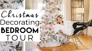 Christmas Decorating Bedroom Tour [upl. by Charis]