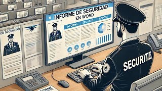 TUTORIAL INFORME  REDACCIÓN VIGILANCIA SEGURIDAD PRIVADA [upl. by Aluk]