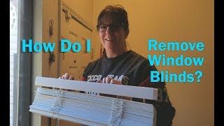 How Do I Remove Window Blinds [upl. by Elijah674]