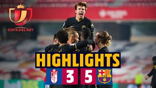 🤯 LATE COMEBACK DRAMA  HIGHLIGHTS  Granada 35 Barça [upl. by Rech950]