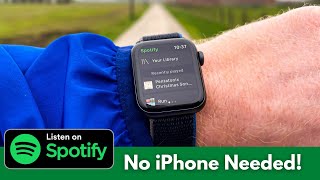 How to use Spotify on Apple Watch without iPhone  FINALLY [upl. by Niotna822]