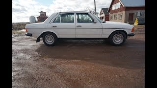 Mercedesbenz w123 300D restoration project [upl. by Nelleyram]