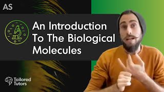 An Introduction To The Biological Molecules  A Level Biology Revision  AQA [upl. by Soirtimid613]