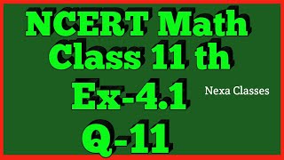 Ex 41 Q11 Class 11 Maths Chapter 4 Principle Of Mathematical Induction Ncert [upl. by Zacherie]